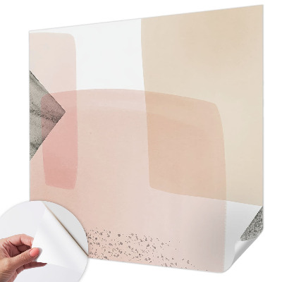 Peel and stick wall mural for kids' room Delicate figures