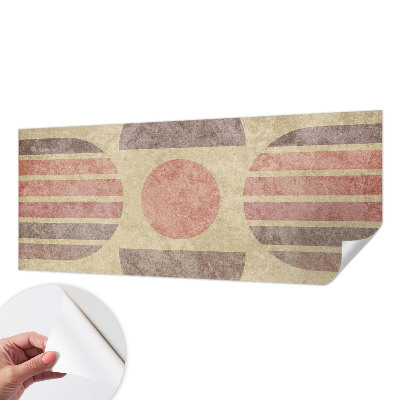 Nursery wall mural Geometric forms