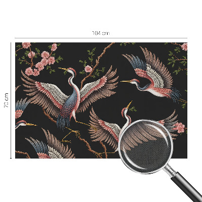 Children's wall mural Floral pattern