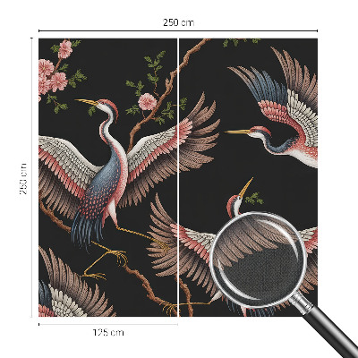 Children's wall mural Floral pattern