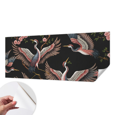 Children's wall mural Floral pattern