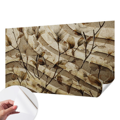 Nursery wall mural Classic flora