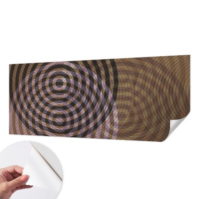 3D photo wallpaper mural Hypnotizing circles