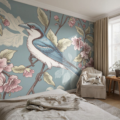 Stick-on wall mural Spring harmony