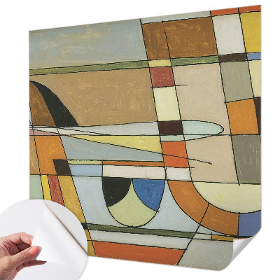 Peel and stick wallpaper mural Geometric harmony