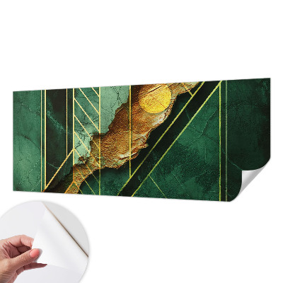 Peel and stick wall mural for bedroom Geometric tension