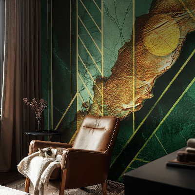 Peel and stick wall mural for bedroom Geometric tension