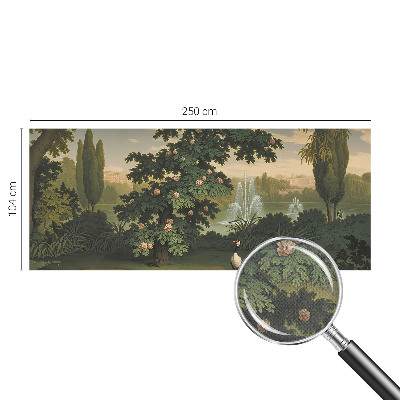 Peel and stick wall mural Natural garden