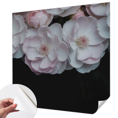Nursery wall mural A delicate bouquet
