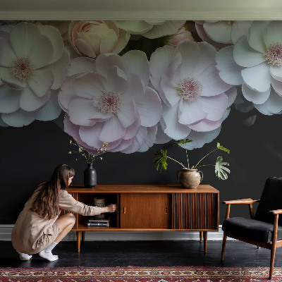 Nursery wall mural A delicate bouquet
