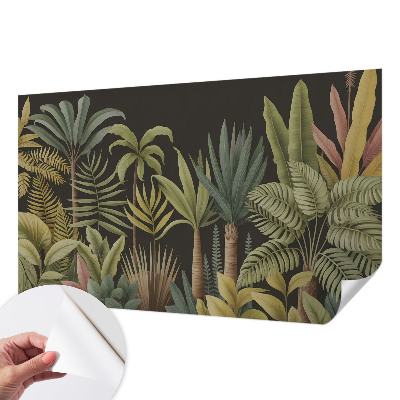 Stick-on wall mural Tropical jungle