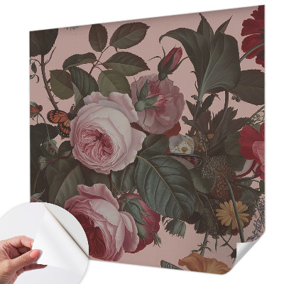 Removable wall mural Floral elegance