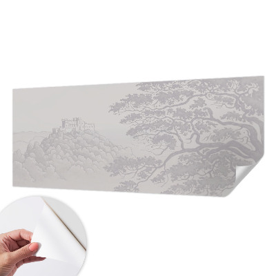 Removable wall mural wallpaper Castle landscape