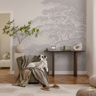 Removable wall mural wallpaper Castle landscape