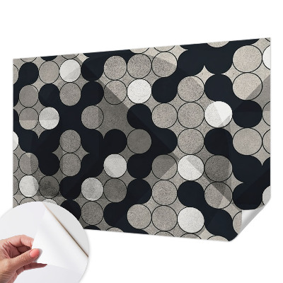 Self-adhesive photo wallpaper Geometric circles