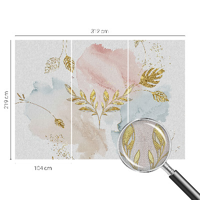 3D wall mural Botanical charm