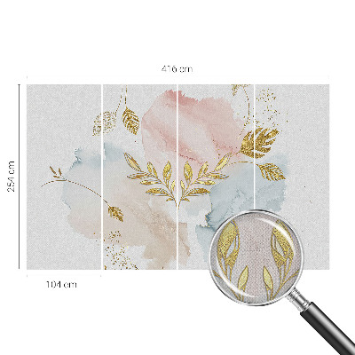 3D wall mural Botanical charm