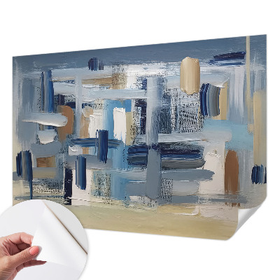 Children's wall mural Abstraction brushes