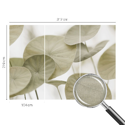 Peel and stick wallpaper mural Natural elegance