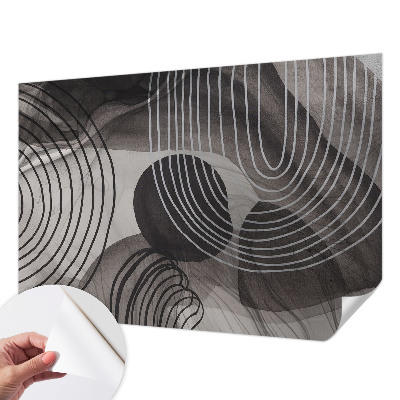 Self-adhesive photo wallpaper with the 
