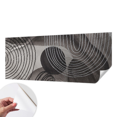 Self-adhesive photo wallpaper with the 
