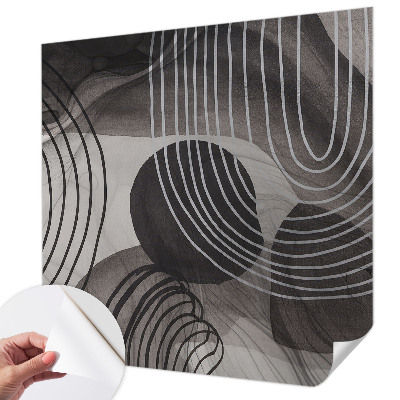 Self-adhesive photo wallpaper with the 