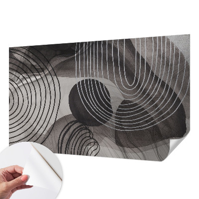 Self-adhesive photo wallpaper with the 