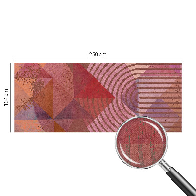 Removable wall mural wallpaper Abstract forms