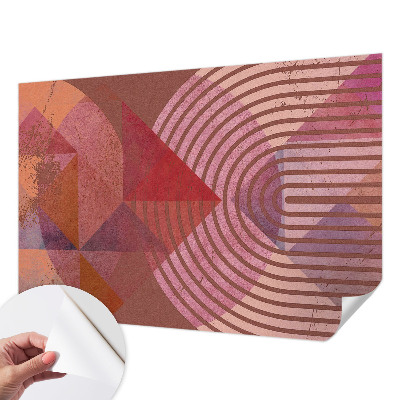 Removable wall mural wallpaper Abstract forms