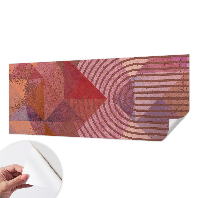 Removable wall mural wallpaper Abstract forms