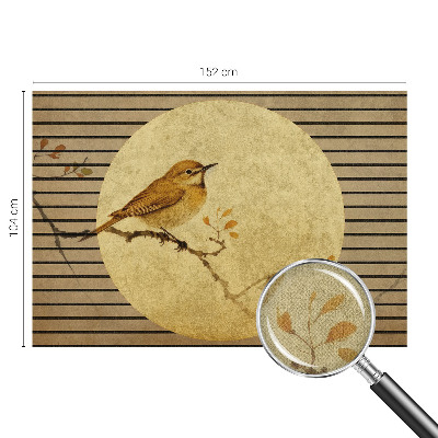 Removable wall mural Harmony bird