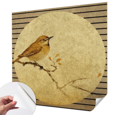 Removable wall mural Harmony bird