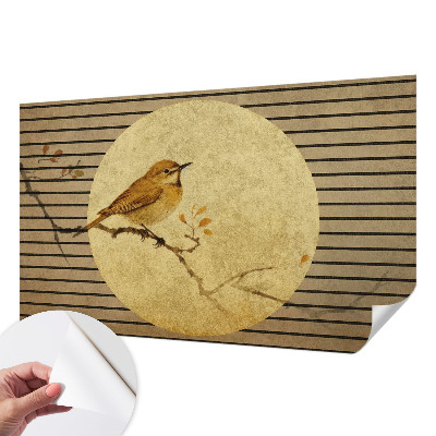 Removable wall mural Harmony bird
