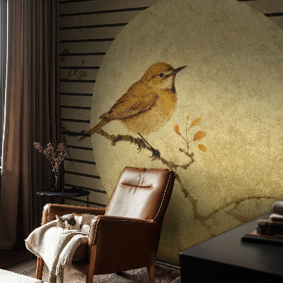 Removable wall mural Harmony bird