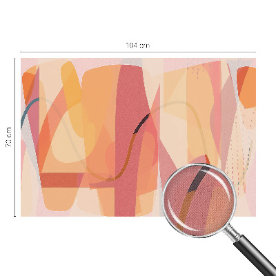 Baby room wall mural Colorful abstraction