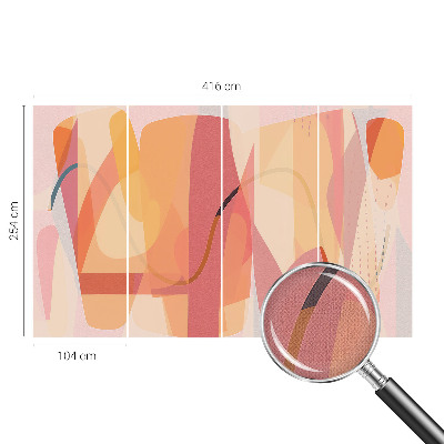 Baby room wall mural Colorful abstraction