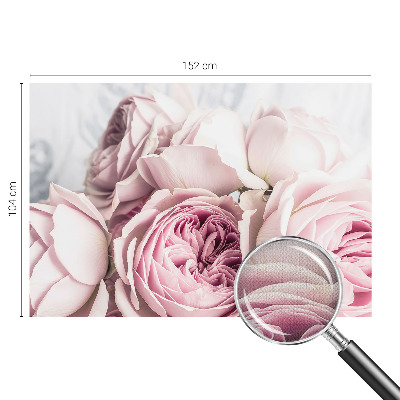 Nursery wall mural Pink roses
