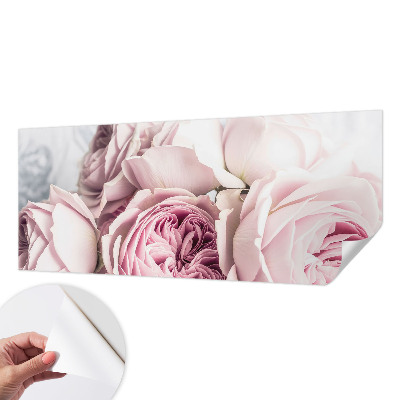 Nursery wall mural Pink roses