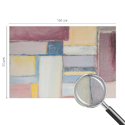 3D wall mural Geometric forms