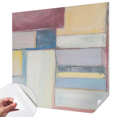 3D wall mural Geometric forms