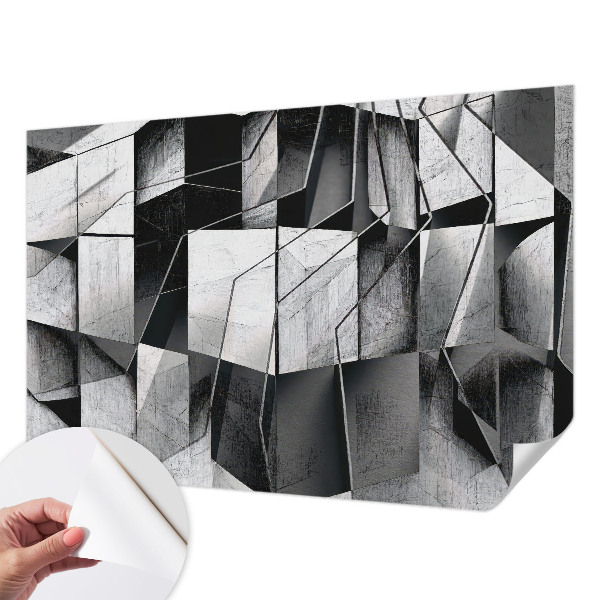 Nursery wall mural Geometric abstraction