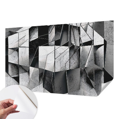 Nursery wall mural Geometric abstraction