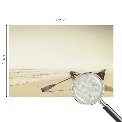 Stick-on wall mural featuring a peaceful seaside scene