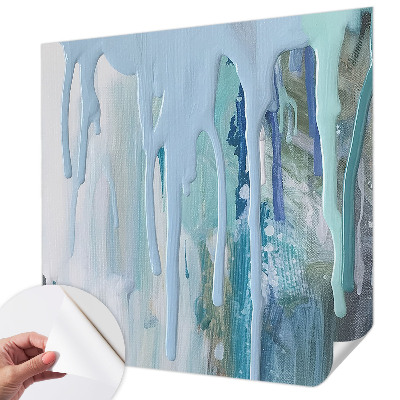 Nursery wall mural Blue Cascades