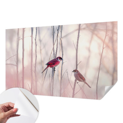 Self-adhesive photo wallpaper Bird couple