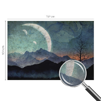 Self-adhesive wall mural Night landscape