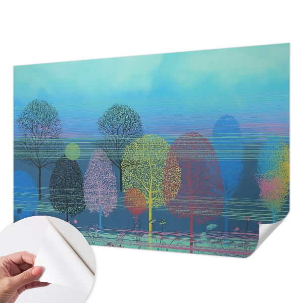 Nursery wall mural Colorful harmony