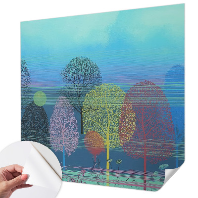 Nursery wall mural Colorful harmony