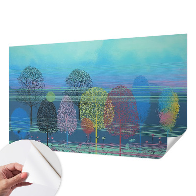 Nursery wall mural Colorful harmony