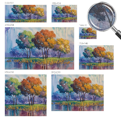 Self-adhesive photo wallpaper Tree abstraction